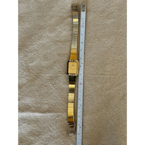 Seiko 2e20-0140 quartz vintage gold-tone 2j women\'s watch, 1984 main image 8